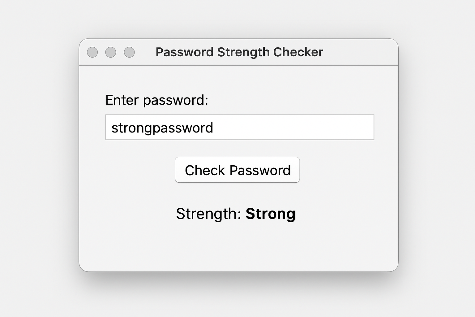 Strength Checker Projects - ZK Portfolio